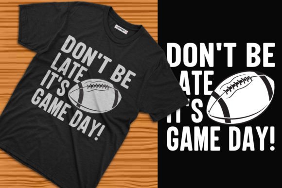 American Football Game Day Tee Design