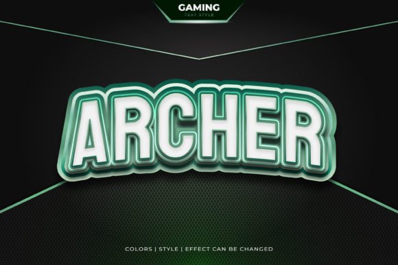 Archer Game Text Effect: Crafting Dynamic Visual Identity for Gaming and E-sports
