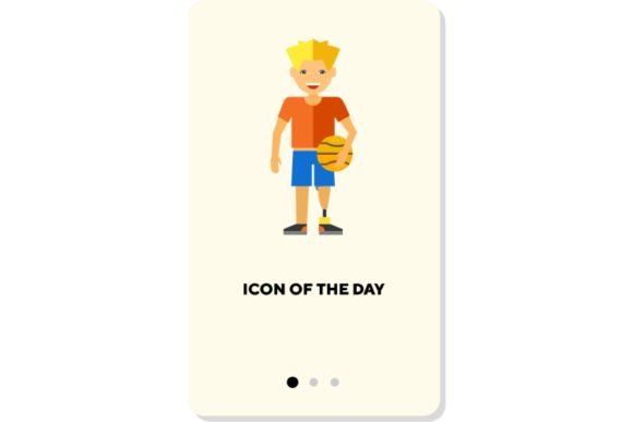 Ball Game Thin Flat Icon: Summer Play Made Visual
