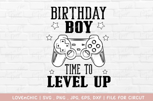 Birthday Boy Video Game Design Graphics: A Practical Resource for Creative Projects