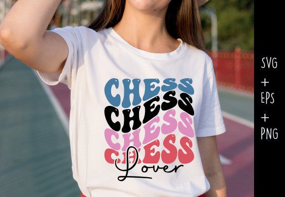 Chess Lover Indoor Game Typo Retro SVG Design Pack