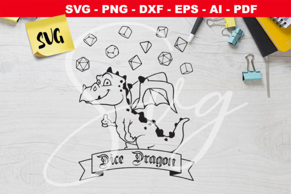 Dice Dragon RPG Game: A Digital Design Treasure for Gamers and Creators