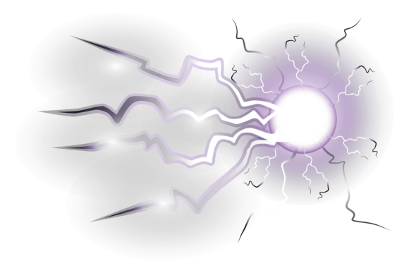 Electric Blast Game Effect: Magic Light for Dynamic Visual Projects