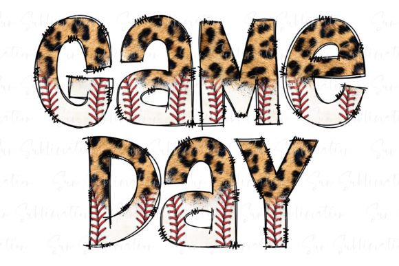 Game Day Baseball Leopard Design: A Bold Choice for Creative Projects