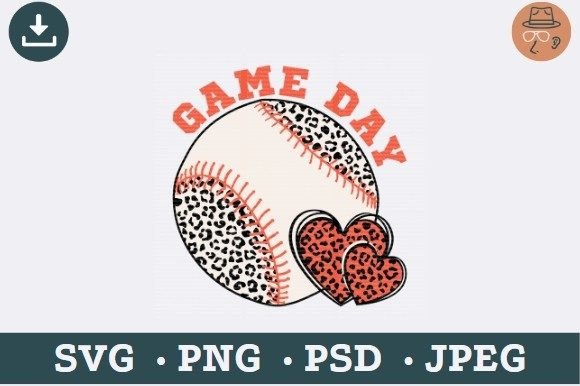 Game Day Leopard Baseball: A Unique Design for Sports Enthusiasts