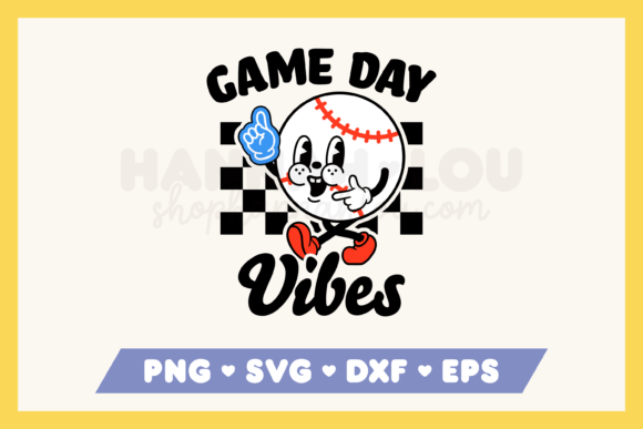 Game Day Vibes Baseball: Elevate Your Projects with Retro-Inspired Design Files