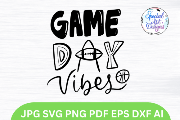Game Day Vibes Digital Download SVG: A Versatile Design Resource