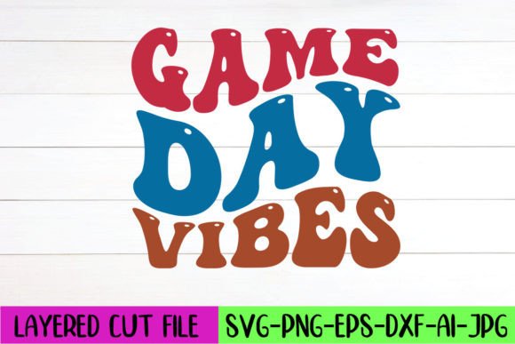 Game Day Vibes Retro Design: A Creative Solution for Custom Crafters and Digital Artists