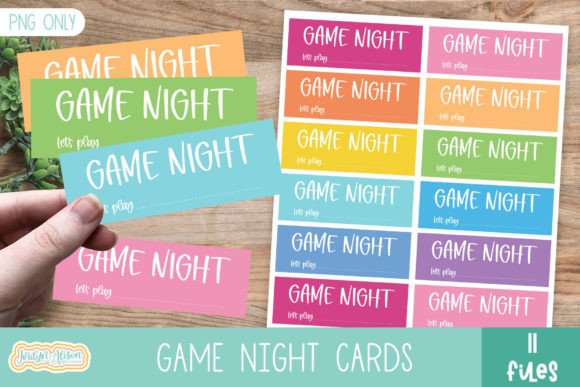 Game Night Card Printables: Designing for Fun and Functionality