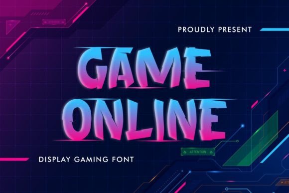 Game Online: A Dynamic Font for Creative Design Projects