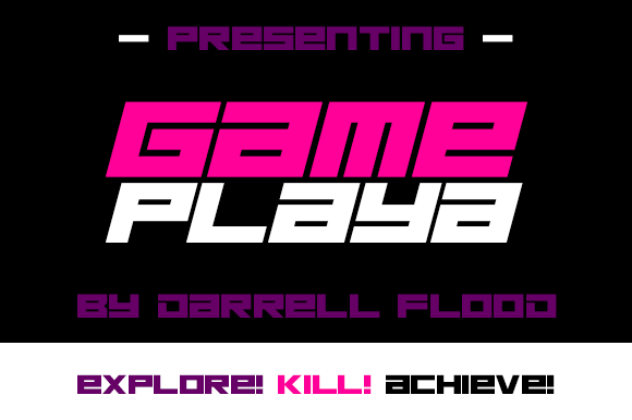 Game Playa: The Futuristic Font Redefining Sci-Fi Design