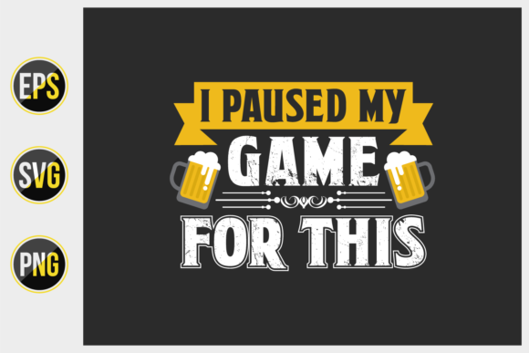 I Paused My Game for Beer Vintage T Shirt: A Nostalgic Blend of Gaming and Craft Culture