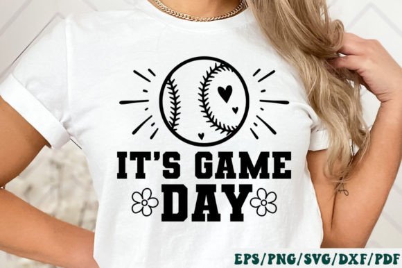 It's Game Day SVG: A Versatile Design Tool for Baseball Enthusiasts