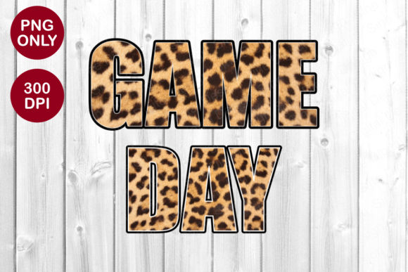 Leopard Game Day for Sublimation