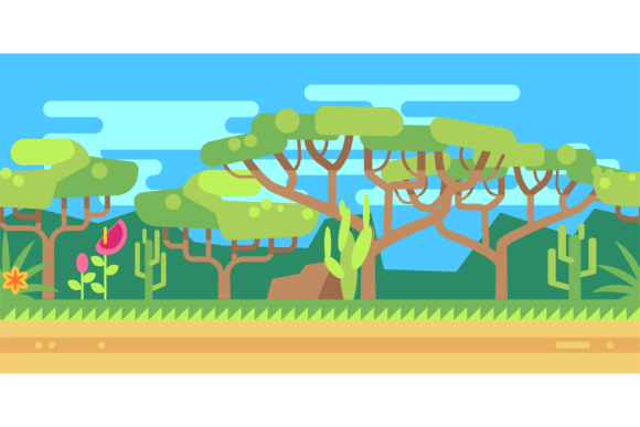 Savanna Game Background: Choosing the Right Desert Scene for Your Project