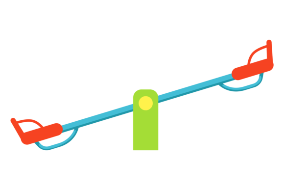 Seesaw Color Icon: A Playful Design for Creative Projects