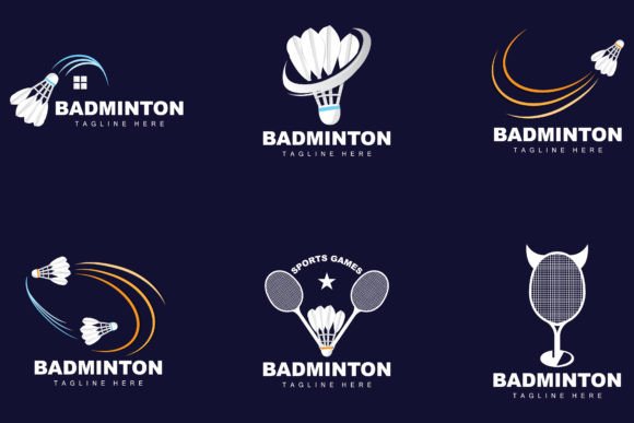 Strategic Value of the Badminton Logo, Sport Game Vector With in Branding and Visual Communication