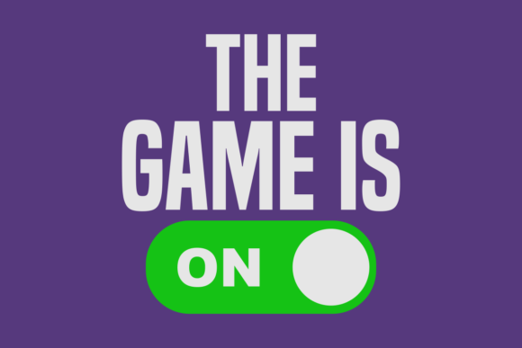 The Game is One Lettering Style: A Versatile Design Solution for Creative Projects