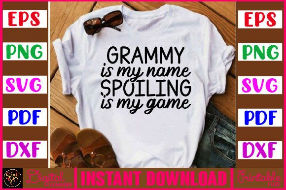 Unlocking Creativity with the Grammy is My Name Spoiling My Game SVG Design